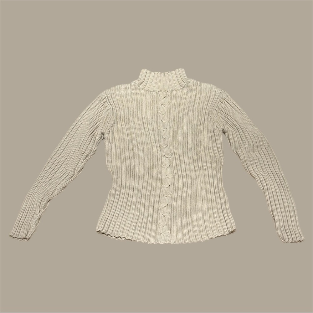 Vintage Pierre Cardin Cable Knit Sweater